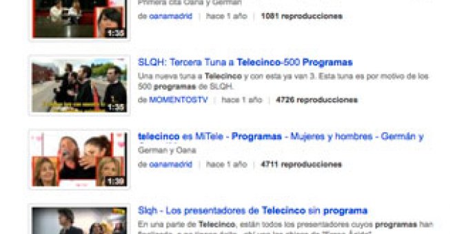 El juez da la razón a YouTube frente a Telecinco