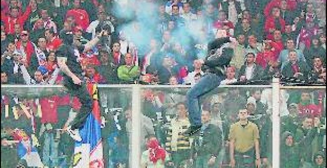 Suspendido el Italia-Serbia por los ultras