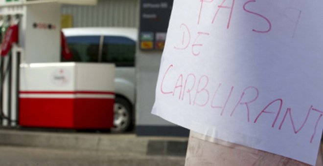 Una de cada cuatro gasolineras francesas carece de combustible