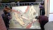 El 'otro Guernica' decoraba un cine porno en Nueva York
