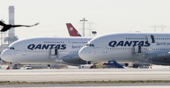 Qantas deja en tierra sus seis Airbus A380 de manera indefinida