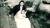 Novios desnudos en el retrato de boda: la última moda en China