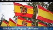 El WSJ ilustra una noticia sobre la deuda española con una bandera preconstitucional