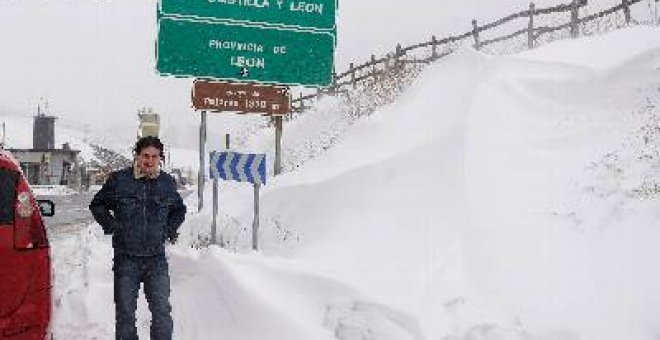 Veintinueve provincias continúan en alerta por nieve y vientos costeros