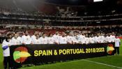 España y Portugal defienden el momento del fútbol ibérico