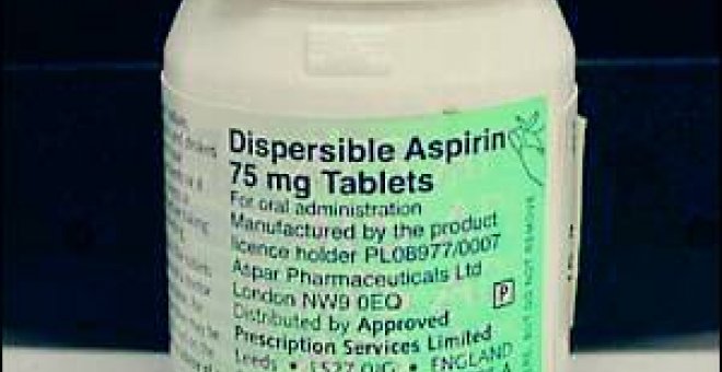 Dosis bajas de aspirina reducen las muertes por cáncer