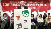 IU, CCOO y UGT piden una "verdadera" salida social a la crisis