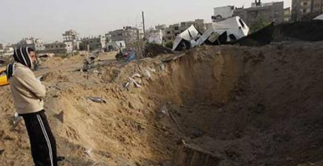 Israel vuelve a bombardear los túneles de Hamás en Gaza