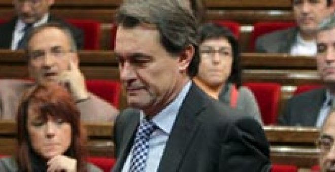 Artur Mas, investido presidente de la Generalitat