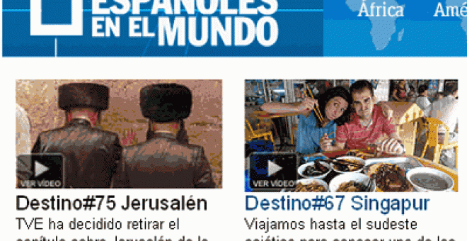 TVE elimina el capítulo de 'Españoles en el Mundo' dedicado a Jerusalén
