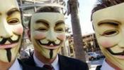 Anonymous vuelve al ataque para protestar contra la ‘ley Sinde’