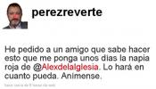 Pérez Reverte, de payaso para apoyar a Álex de la Iglesia