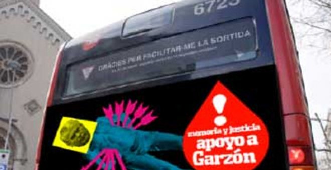 Veto en Barcelona a una campaña de apoyo a Garzón