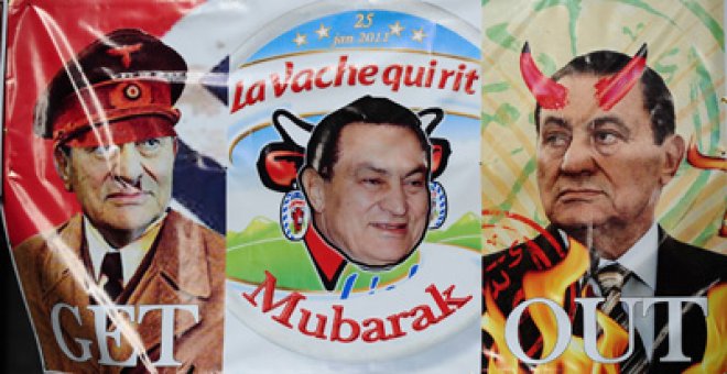 La rebelión popular y Obama acorralan a Mubarak