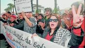 Los marroquíes se preparan para la gran protesta del día 20