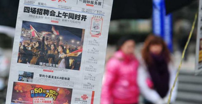 Una ONG denuncia la detención de ciudadanos chinos por celebrar la marcha de Mubarak