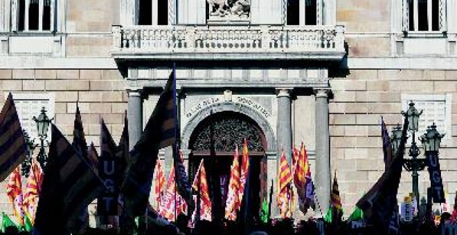 Nombroses protestes contra l'austeritat