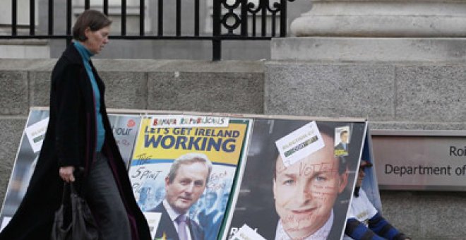 Los irlandeses acuden a las urnas con el descontento de fondo