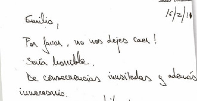 Cartas de Ruiz-Mateos a Botín demuestran que engañó a los inversores