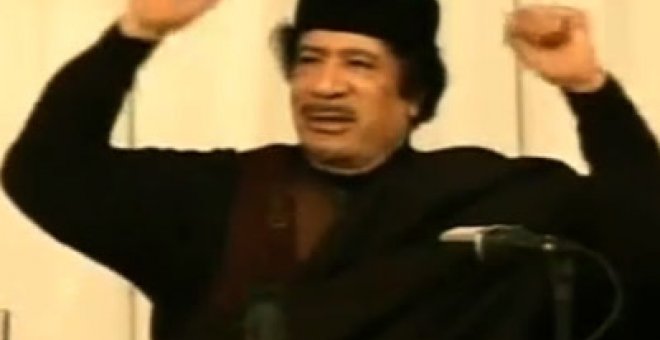 Gadafi acusa a Occidente de querer "colonizar" Libia