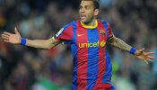 El Barça renueva a Alves hasta 2015