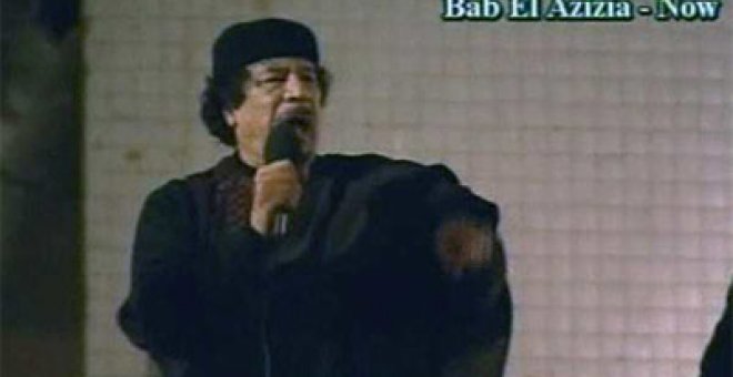 Gadafi arenga a sus seguidores a seguir luchando contra los aliados
