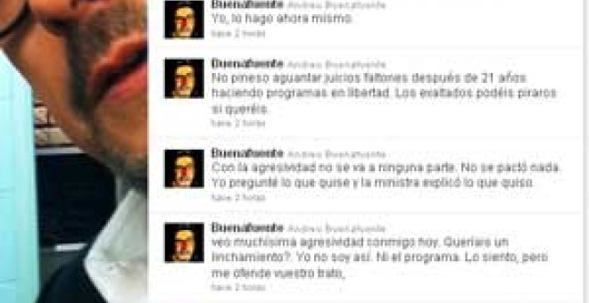 Buenafuente responde a los ataques por su entrevista a Sinde