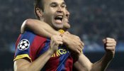 Iniesta podrá jugar contra el Madrid en la Champions