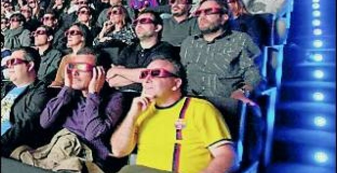 Primera semifinal de Champions League en 3D