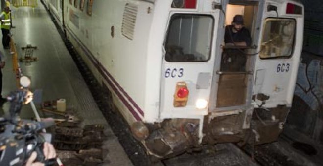 Un choque de trenes en Barcelona causa 18 heridos