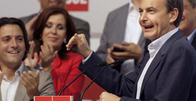 Zapatero exige al PP "callar la boca" sobre TVE