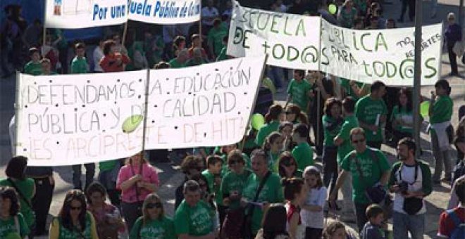 Aguirre ensaya la excelencia con los institutos bilingües