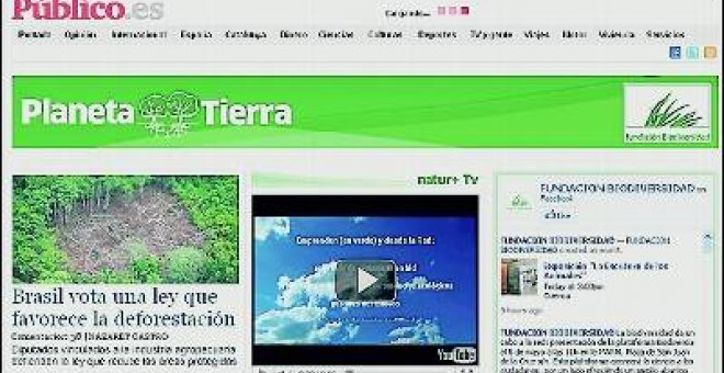 'Planeta Tierra', nueva referencia verde en internet