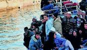 Lampedusa vuelve a vaciarse de inmigrantes
