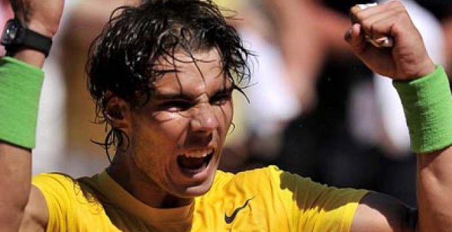 Nadal llega a su sexta final de Roma