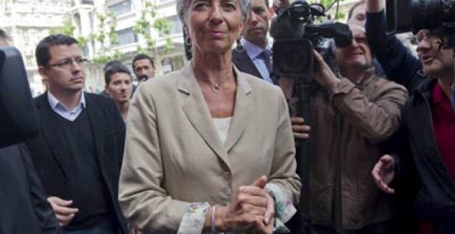 La casa y la banca, con Lagarde