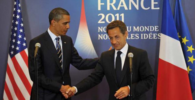 Obama y Sarkozy insisten en la caída del régimen de Gadafi