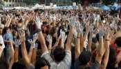 La acampada de 'indignados' en la Puerta del Sol se descentraliza