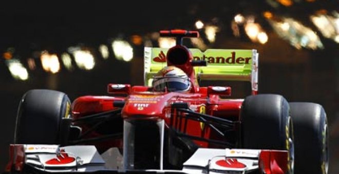 Alonso, mejor tiempo antes de la pole