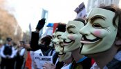 Anonymous responde a la Policía y tumba su web