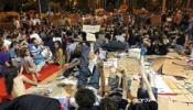 Los 'indignados' piden libertad sin cargos para los detenidos del 15-M