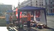 Antiabortistas acampan en la Puerta del Sol para pedir políticas provida
