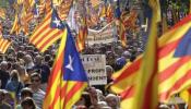 Varios miles de personas piden la independencia en Barcelona