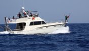 Un barco francés de la Flotilla de Libertad parte rumbo a Gaza