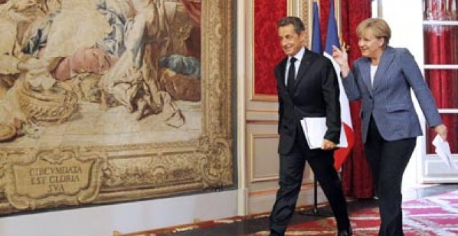 Merkel y Sarkozy relanzan la Tasa Tobin para la banca