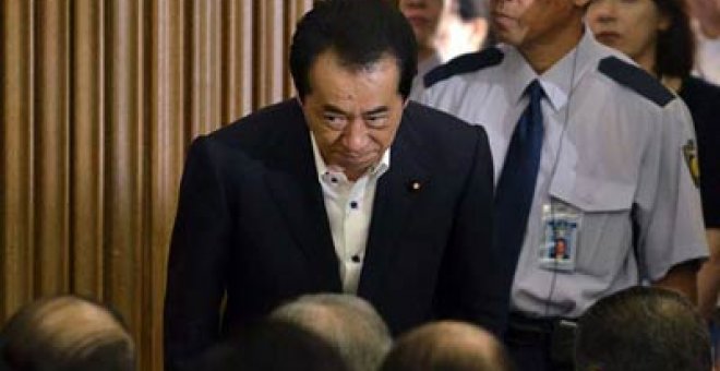 Dimite el primer ministro japonés por Fukushima