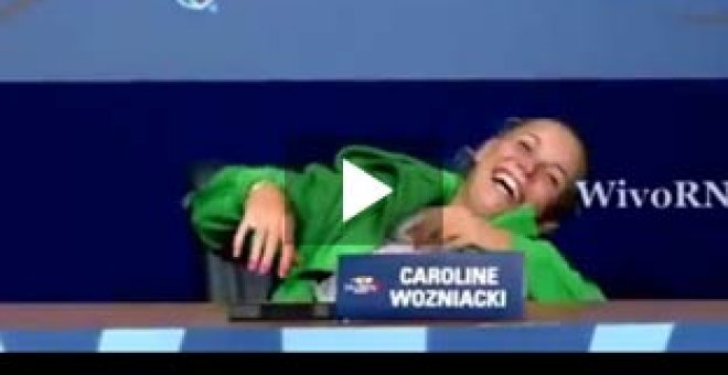 Wozniacki hace 'un Nadal'