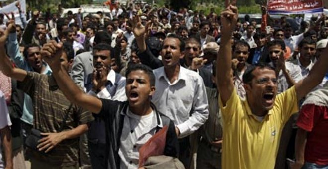 Al menos 27 muertos en una jornada de protestas en Yemen