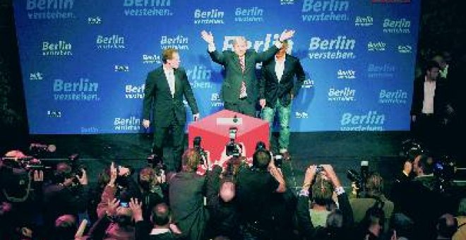 El socialdemócrata Wowereit arrasa por tercera vez en Berlín