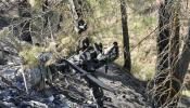 Hallada la tercera víctima mortal del accidente aéreo en Granada